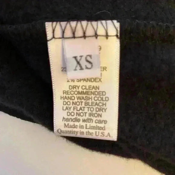 Lauren Moshi Lips Oversized Crewneck Sweatshirt Size XS - Picture 8 of 11